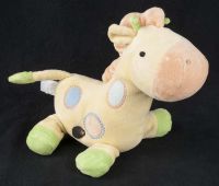 Carters Child of Mine Giraffe Yellow Musical Plush Waggy